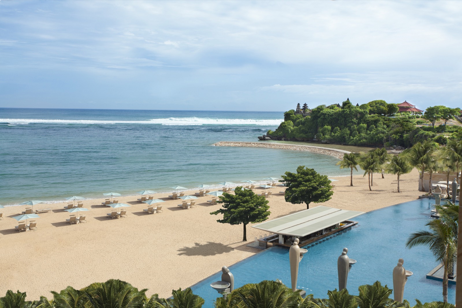 Nusa Dua bay view